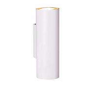 Trio Leuchten Applique murale Marley 212400201 - En métal blanc mat - 2 ampoules - Sans culot GU10