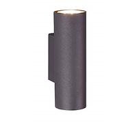Trio Leuchten Applique murale Marley 212400232 - En métal noir mat - 2 ampoules - Sans 1 ampoule GU10