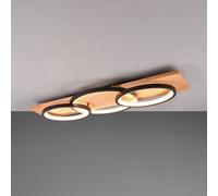 TRIO Leuchten Barca Plafonnier LED, 3 sources lumineuses, 641110332,