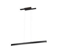 Trio Leuchten Belfast 375510432 Suspension LED en métal Noir mat avec LED 44 W
