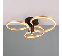 TRIO Leuchten Caruso Plafonnier LED, 648110680,