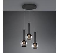 TRIO Leuchten Clayton Suspension à 3 sources lumineuses, 310390332,
