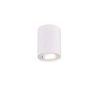 Trio-Leuchten Plafonnier Cookie 612900131 en métal blanc mat