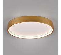 Trio Plafonnier LED Doha 641310208, Métal Laiton mat, Acrylique, avec LED 29 Watt