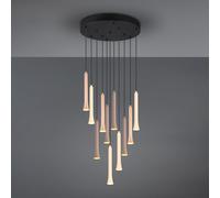 TRIO Leuchten Fiato Suspension LED, cache-piton rond, 352091117,