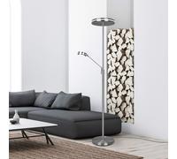 TRIO Leuchten Franklin Lampadaire LED à 2 sources lumineuses, 426510207,