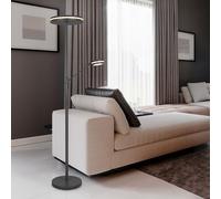 TRIO Leuchten Franklin Lampadaire LED à 2 sources lumineuses, 426510242,
