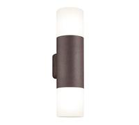 Trio-Leuchten Applique extérieure Hoosic 222260224 – Aluminium rouillé, sans ampoule E27