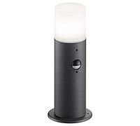 Trio Leuchten Hoosic Lampadaire d'extérieur en aluminium Anthracite/blanc