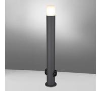 Trio 424067142 Luminaire, Aluminium Vinyle Plastique, Anthracite