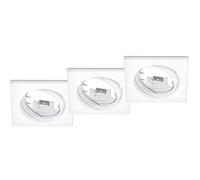 Trio Leuchten 650000331 Lampe, Métal, GU10, Blanc Mat, Weiß matt
