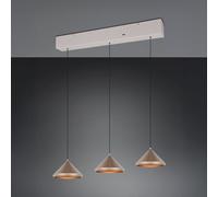 TRIO Leuchten Laguna Suspension à 3 sources lumineuses, LED, 336210365,