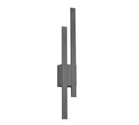 Trio Leuchten LED Applique Murale d’Extérieur Tawa 221460242, Aluminium Moulé sous Pression Anthracite, incl. 2x 9 Watt LED