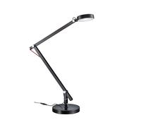 Trio Leuchten Led de serrage/de table/applique murale Amsterdam, noir 5 watts