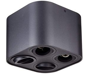 Trio Leuchten Léger, métal, noir mat