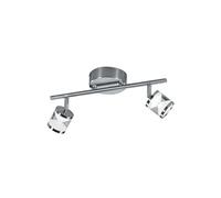 Trio Leuchten Levisto Suspension à LED, 2er-Balken Nickel matt 4.5 wattsW