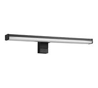 Trio Leuchten Lino 284114032 Applique murale LED pour salle de bain en plastique noir mat avec LED 7,5 W