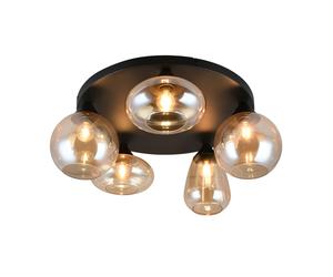 TRIO Leuchten Lumina Plafonnier E14, 617030513,