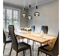 TRIO Leuchten Madison Suspension LED à 3 sources lumineuses, 342010332,