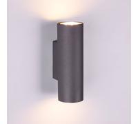 Trio-Leuchten Applique murale Marley 212400232 – métal noir mat, 2 ampoules (sans 1 ampoule GU10)