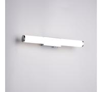 Trio Leuchten LED Applique de salle de bain MATTIMO 283274106, Métal chrome, Plastique blanc, 4,3 Watt LED