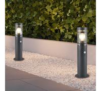 TRIO Leuchten Paloma Potelet E27, hauteur : 50 cm, avec détecteur de mouvements, R51719142,