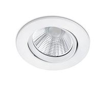 Trio Leuchten Pamir 650510131 Spot LED encastrable en métal blanc mat avec LED 5,5 W