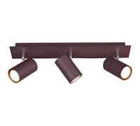 Trio-Leuchten Plafonnier, Rouille, Spotbalken 3-flammig