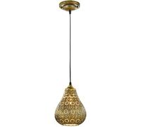 Trio Leuchten 303700104 Lampe Suspendue, Métal, Or, 150 cm