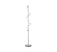 Trio Leuchten Sydney 472910106 Lampadaire LED en métal chromé avec LED 20 W 25 x 25 x 162 cm