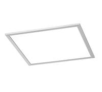 Trio Leuchten WiZ Griffin 657414007 Plafonnier LED RGBW 20 W avec 16 millions de couleurs + 64 000 tons de blanc + 18 scènes de lumière, contrôle via application + commande vocale + télécommande +