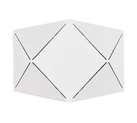 Trio Leuchten Zandor 223510131 Applique murale LED en métal blanc mat avec LED 6,5 W