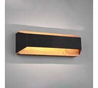 Trio Lighting Applique murale LED Arino, dimmable, noir, Salon / Salle à manger, Métal, Moderne, Applique Murale LED