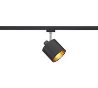 TRIO LIGHTING FOR YOU DUOLINE TOMMY SPOT ABAT-JOUR RÉGLABLE NOIR INTÉRIEUR OR D. 12CM 78330179