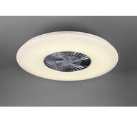TRIO LIGHTING ITALY VISBY FAN/LAMP LED DIMMABLE D75 4400LM STAR GLITTER EFFECT R