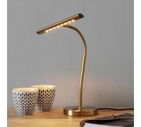 Trio Lighting Lampe de bureau LED CURTIS, dimmable, bronze, Bureau, Métal, Moderne, Lampe a poser