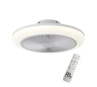 TRIO LIGHTING MJOLBY Ventilateur et plafonnier LED avec effet ciel étoilé