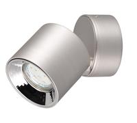 Trio Luminaire encastrable et apparent Guayana 651000107, métal nickel mat, sauf 1x GU10