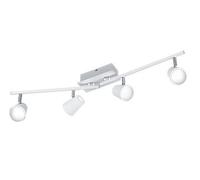 Trio Narcos Spot De Plafond Moderne À 4 Lumières Bar Blanc Mat 3000k Blanc