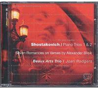 Trio No. 1 En Ut Mineur Opus 8, Trio No. 2 En Mi Mineur Opus 67, Sept Romances Sur Des Vers D'alexandre Blok Opus 127