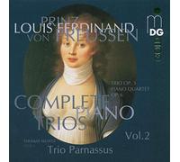 TRIO PARNASSUS (trio) - Intégrale Piano Vol 2 Trio Parnassus