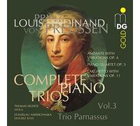 TRIO PARNASSUS (trio) - Intégrale Piano Vol 3 Trio Parnassus