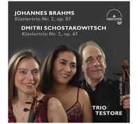 Johannes Brahms – Trio pour piano n°2, Op.87 – NAXOS – Importé