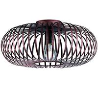 TRIO, Plafonnier, Johann 1xE27, max.60,0 W Corps: metal, cuivre ancien Ø:40,0cm, H:17,0cm IP20