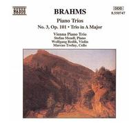 Vienna Piano Trio – Trios pour piano de Brahms – CD – NAXOS