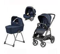 Trio Poussette Peg Perego Veloce TC Belvedere SLK i-Size R129 Blue Shine