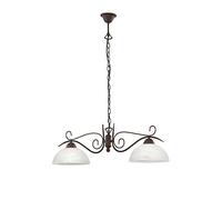 Trio R3432-24 Lampe Suspendue, Métal, E27, De Couleur Rouille, 83x150 cm