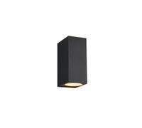 Trio Roya Applique Murale Extérieure Carrée Moderne À 2 Lumières Anthracite Ip44