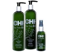 Trio Shampooing + Conditionneur + Spray Apaisant Tea Tree Oil Chi