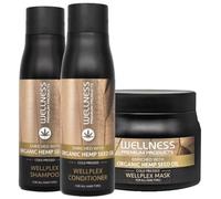 Trio shampooing, masque & conditionneur Wellplex Wellness